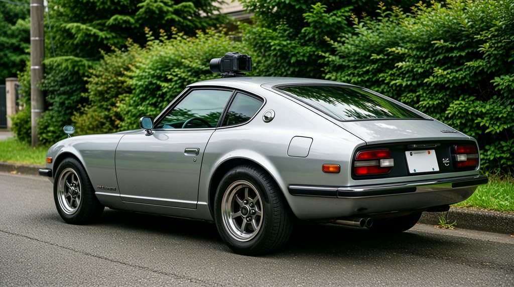 Заказ автомобиля Nissan Fairlady Z из Японии Внешний кадр автомобиля Nissan Fairlady Z на улице