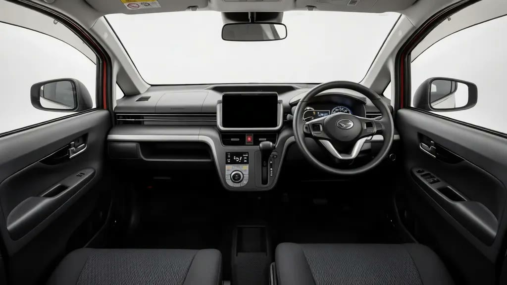 Праворульный салон Daihatsu Move в Японии