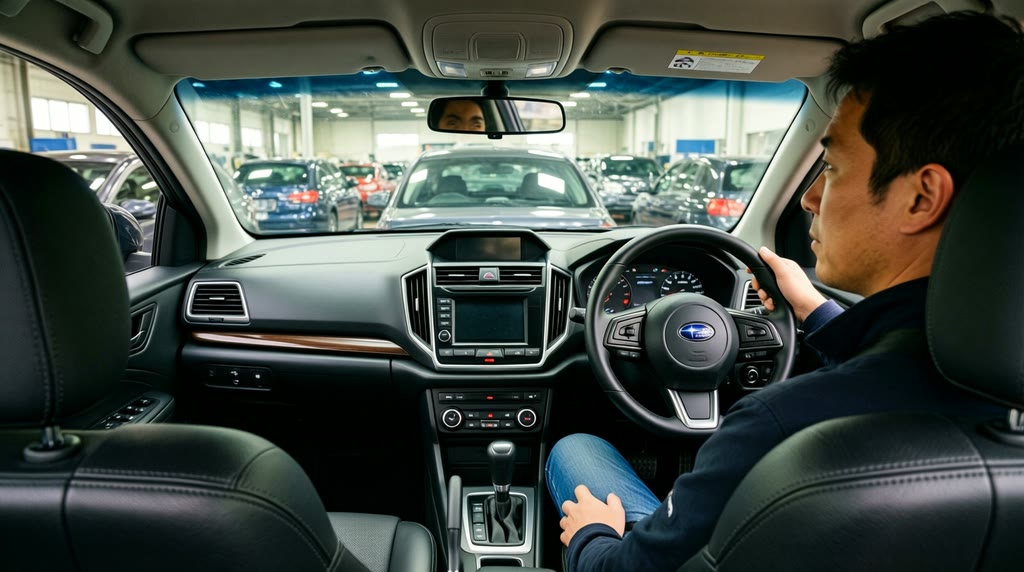 Салон Subaru Impreza для автомобиля из Японии