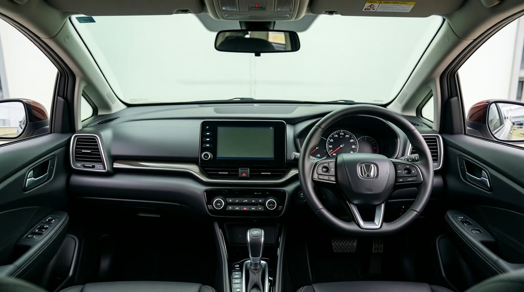 Honda Fit в Японии перед заказом Праворульный салон Honda Fit в Японии перед заказом