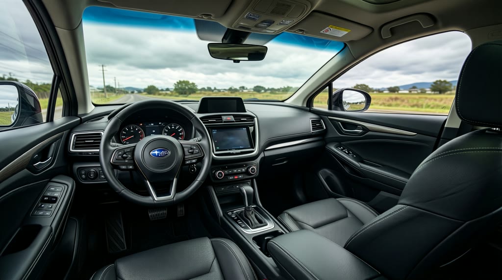 Subaru Crosstrek в Японии перед заказом Праворульный салон Subaru Crosstrek в Японии перед заказом