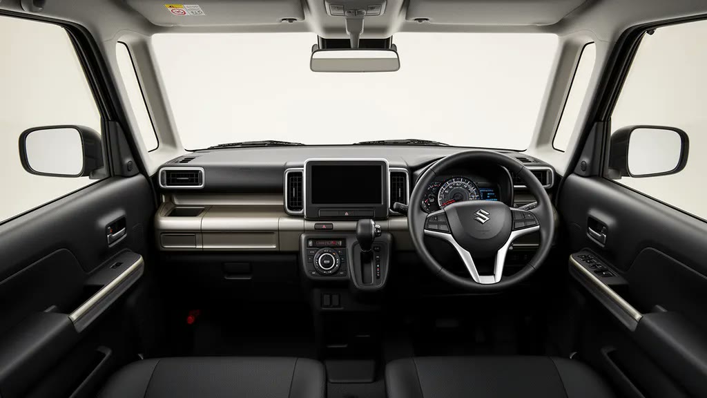 Suzuki Spacia на улице Японии Праворульный салон Suzuki Spacia для улиц Японии