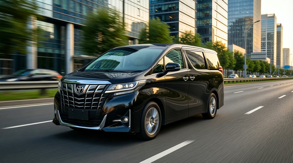 Toyota Voxy в движении после заказа Toyota Voxy в движении после заказа