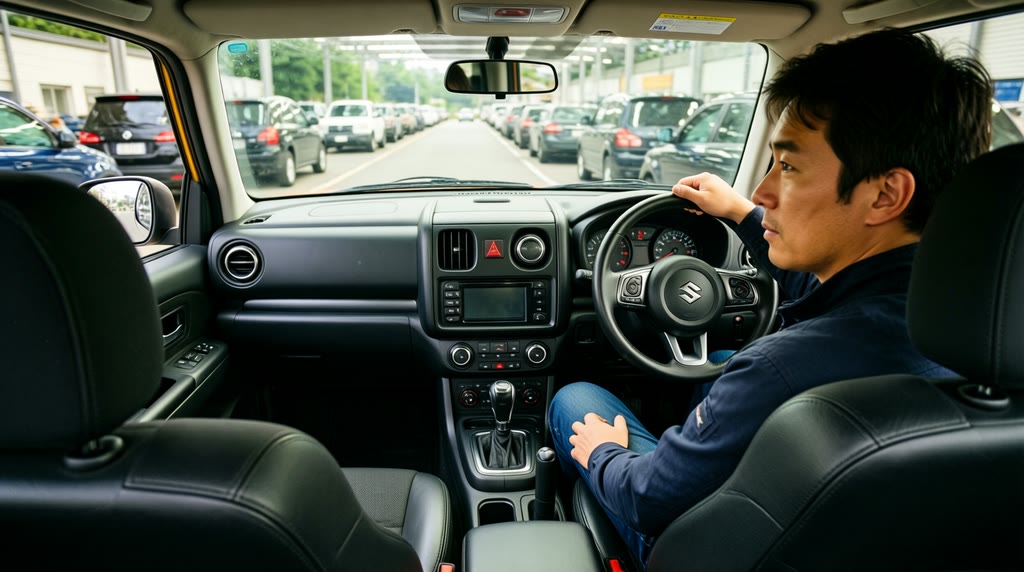 Салон Suzuki Jimny для автомобиля из Японии